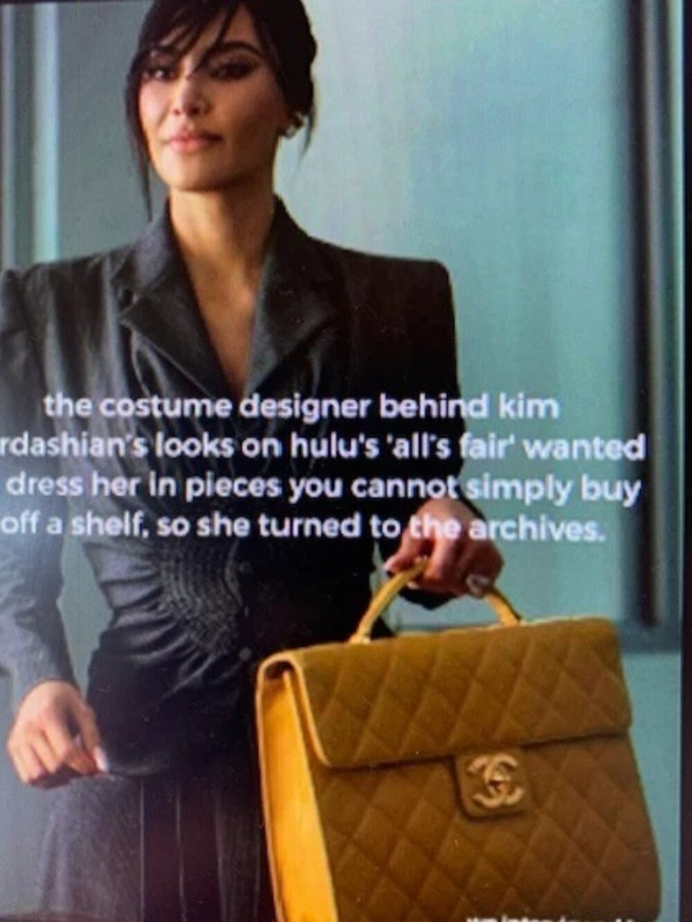 CHANEL CC Briefcase Business Bag Caviar Leather Beige Gold Hardware